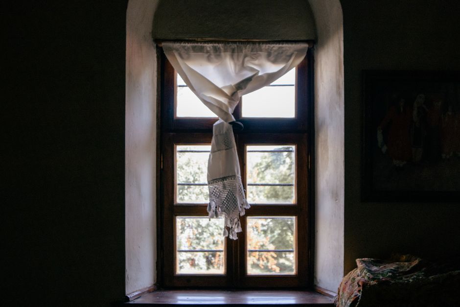 Sunlight shining through a newly installed energy efficient window